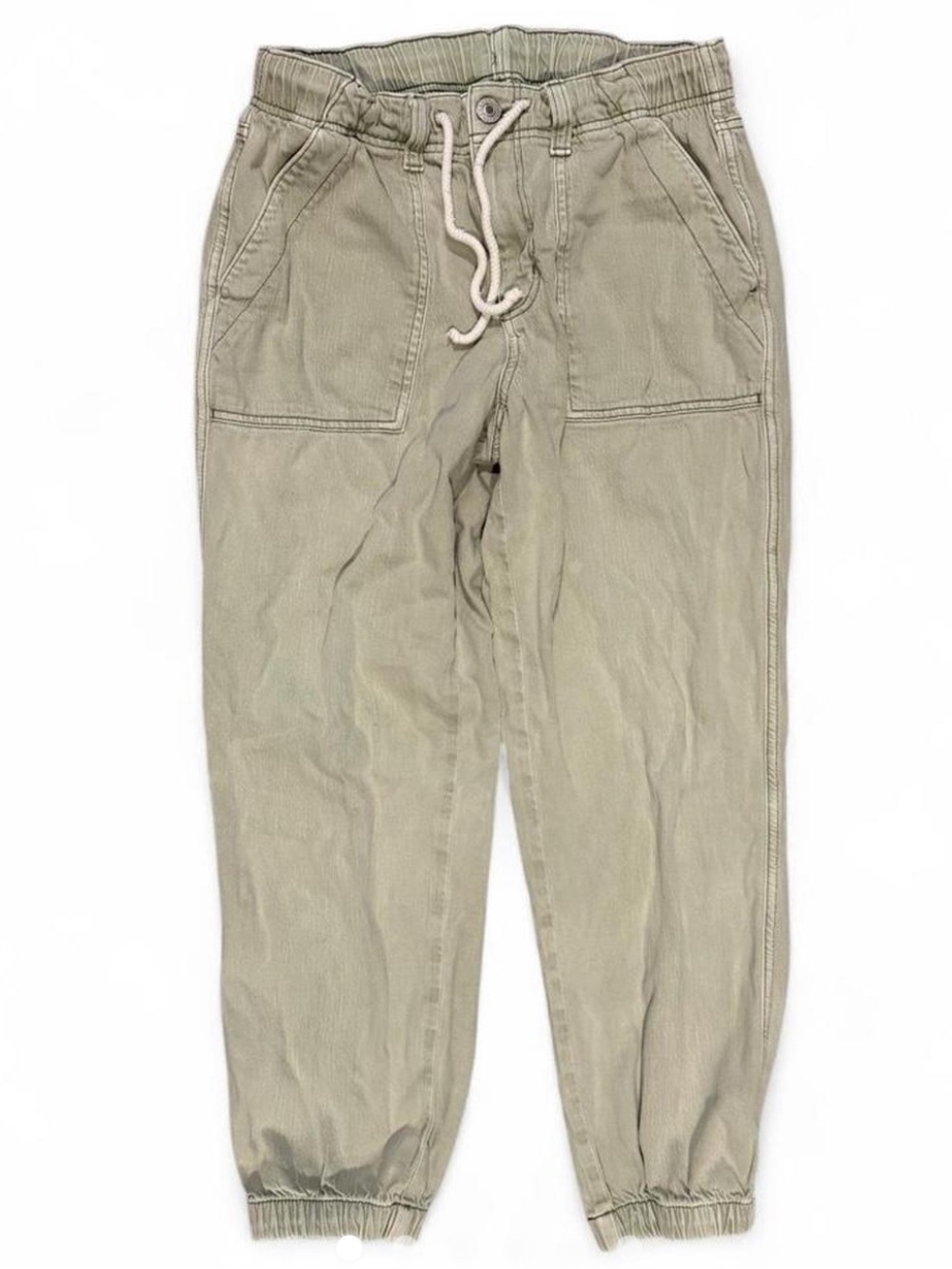 American Eagle Outfitters Sage Green Drawstring Cargo Joggers